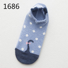 Load image into Gallery viewer, SP&amp;CITY Cute Animal Cotton Socks Female Kawaii Cat With Dog Summer Short Socks Slippers Women Casual Soft Funny Boat Socks - Fashion Address