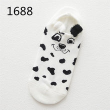 Load image into Gallery viewer, SP&amp;CITY Cute Animal Cotton Socks Female Kawaii Cat With Dog Summer Short Socks Slippers Women Casual Soft Funny Boat Socks - Fashion Address