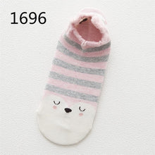 Load image into Gallery viewer, SP&amp;CITY Cute Animal Cotton Socks Female Kawaii Cat With Dog Summer Short Socks Slippers Women Casual Soft Funny Boat Socks - Fashion Address