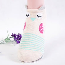 Load image into Gallery viewer, SP&amp;CITY Cute Animal Cotton Socks Female Kawaii Cat With Dog Summer Short Socks Slippers Women Casual Soft Funny Boat Socks - Fashion Address