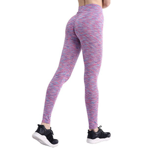 Fashion Push Up Leggings Women Workout Leggings Slim Leggings Polyester V-Waist Jeggings Women Pencil Pants - Fashion Address