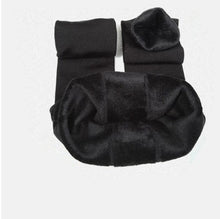 Load image into Gallery viewer, CHRLEISURE Warm Women's Plus Velvet Winter Leggings Ankle-Length Keep Warm Solid Pants High Waist Large Size Women Leggings - Fashion Address