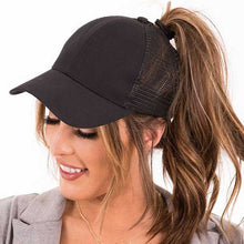 Load image into Gallery viewer, fashion women men ponytail baseball cap - Fashion Address