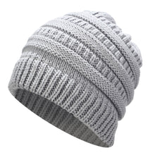 Load image into Gallery viewer, Ponytail Beanie Hat Winter Skullies Beanies Warm Caps Female Knitted Stylish Hats For Ladies Fashion - Fashion Address