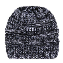 Load image into Gallery viewer, Ponytail Beanie Hat Winter Skullies Beanies Warm Caps Female Knitted Stylish Hats For Ladies Fashion - Fashion Address