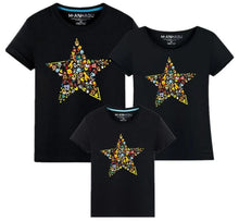 Load image into Gallery viewer, Shop Summer Short-sleeve Animal Five-pointed Star T-shirt Set | Fashion Address