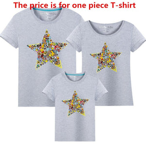 Animal Five-pointed Star T-shirt Set | Fashion Address