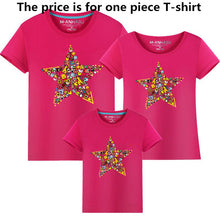 Load image into Gallery viewer, Shop Summer Short-sleeve Animal Five-pointed Star T-shirt Set | Fashion Address4