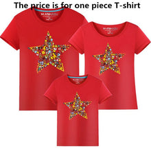 Load image into Gallery viewer, Shop Summer Short-sleeve Animal Five-pointed Star T-shirt Set | Fashion Address1