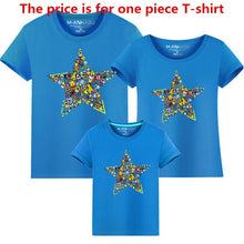 Load image into Gallery viewer, Shop Summer Short-sleeve Animal Five-pointed Star T-shirt Set | Fashion Address7